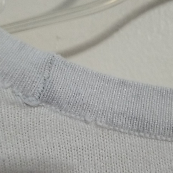 Forever 21 L White Cardigan With Buttons - Picture 6 of 8